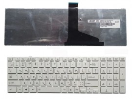 Tipkovnica za Toshiba Satellite C850 C855 C850D C870 L850 X870 L855 / NSK-TT5SU / 0KN0-ZW4UK23 / BELA / EU (QWERTZ) Slov. nalepke